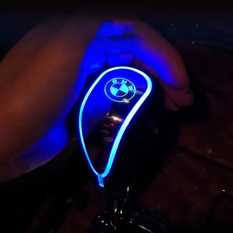  LED LIGHT CAR SIGN SHIFT KNOB