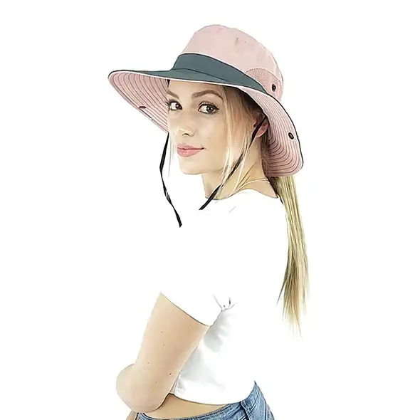 2021 New UV protection Ponytail sun hat - Image 3