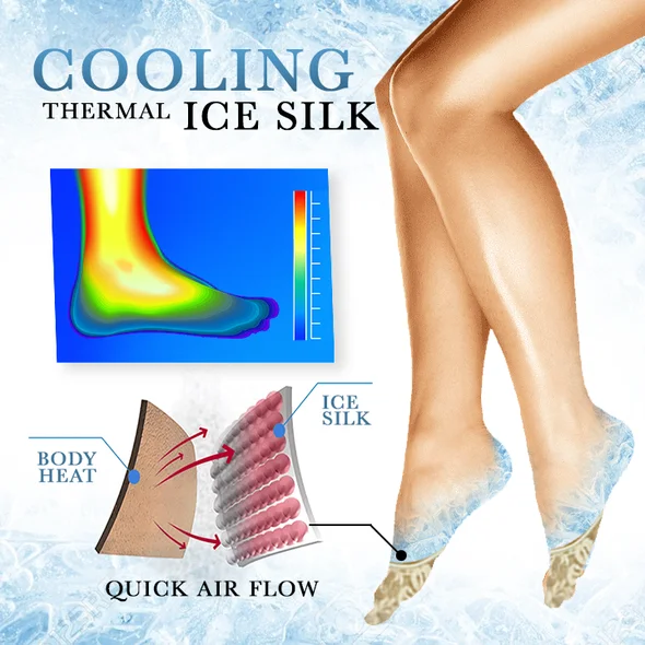 Ice Silk Lace Sock Pad - Image 10