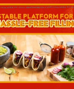 Alternative view of Stainless Steel Taco Holder