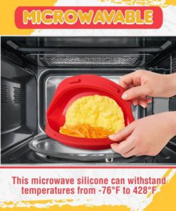 Alternative view of Microwave Silicone Omelet Maker