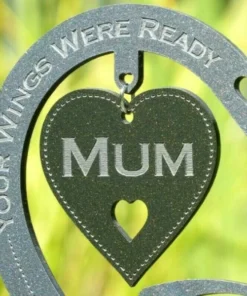 Memorial Gift Butterfly Ornament-Garden Memorial Plaque