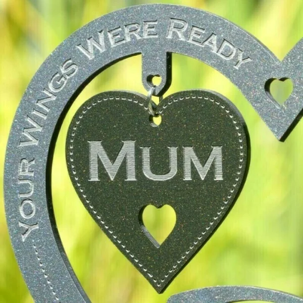 Memorial Gift Butterfly Ornament-Garden Memorial Plaque