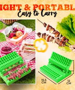 Alternative view of Barbecue Meat Easy Skewer Machine