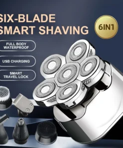 Alternative view of High-quality 6-head Razor (2021 Professional Men's Shaving)