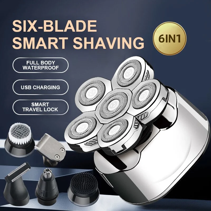 High-quality 6-head Razor (2021 Professional Men's Shaving) - Image 2