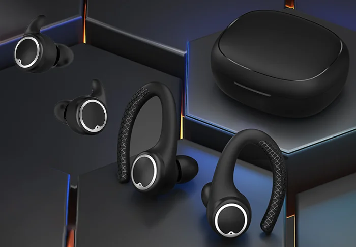 🔥Wireless Earbuds with Earhooks - Waterproof & Stereo Noise Cancelling Sport Bluetooth Headphones - Image 10