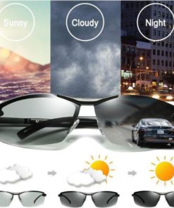 Third Generation Photochromic Sunglasses With Polarized Lens