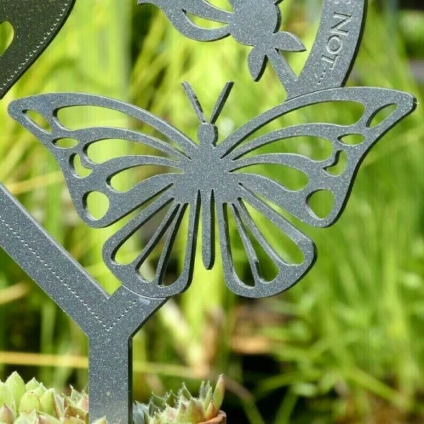 Memorial Gift Butterfly Ornament-Garden Memorial Plaque - Image 6