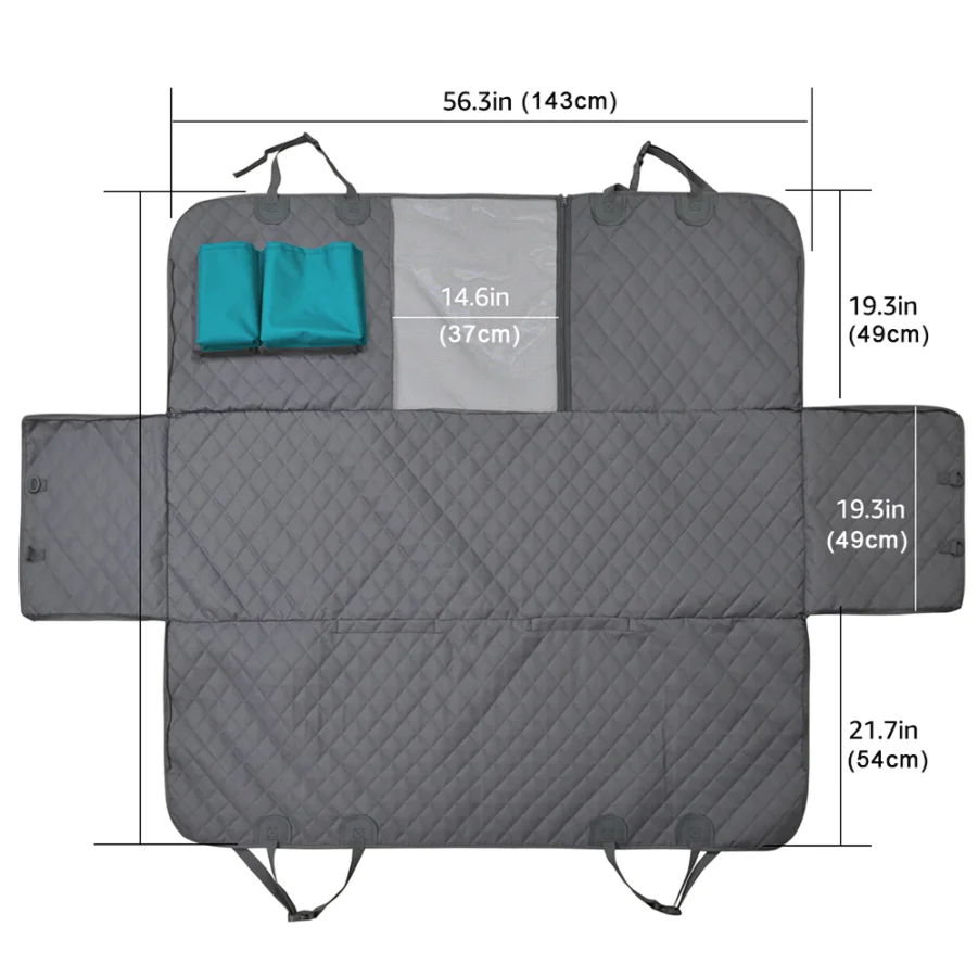 Pete's Pets - Dog Hammock Car Seat Cover - Image 3