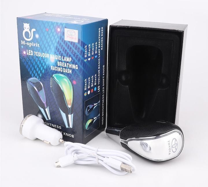  LED LIGHT CAR SIGN SHIFT KNOB