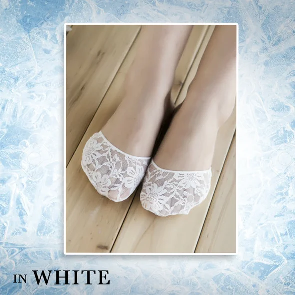 Ice Silk Lace Sock Pad - Image 5