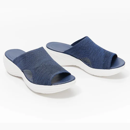 Product Upgrade-Knitted Wedge Sports Corrective Sandals - Image 3