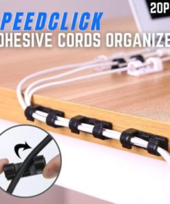 SpeedClick Adhesive Cords Organizer