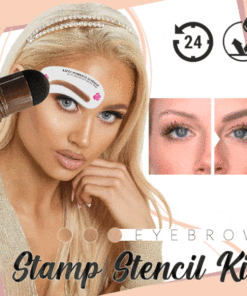 Eyebrow Stamp Stencil Kit