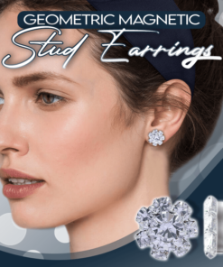Geometric Magnetic Stud Earrings
