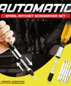 Automatic Spiral Ratchet ScrewDriver Set