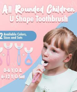 All Rounded Children U Shape Toothbrush