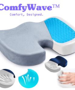 ComfyWave Memory Foam Seat Cushion
