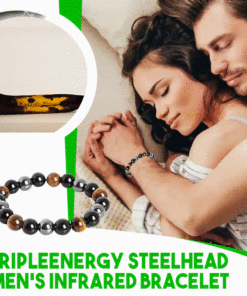 TripleEnergy SteelHead Men's Infrared Bracelet