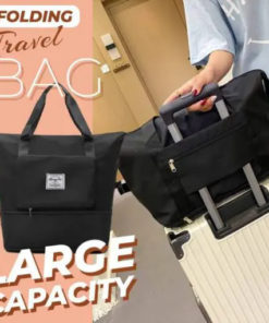 Large capacity folding travel bag