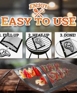Alternative view of Extra-Touch Grilling Mesh Bags