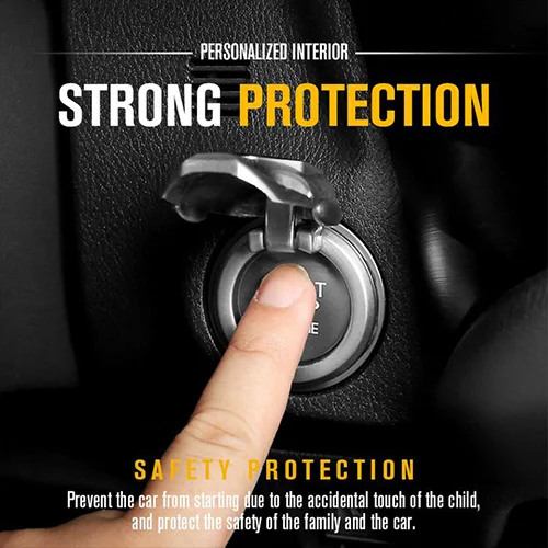 Zinc Alloy One-key Start Cover🚘Summer Sale - Image 32