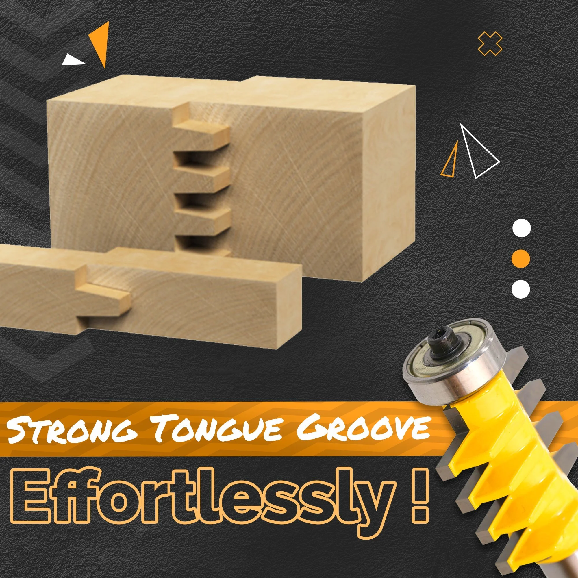 Tongue and Groove Milling Router Bit - Image 4