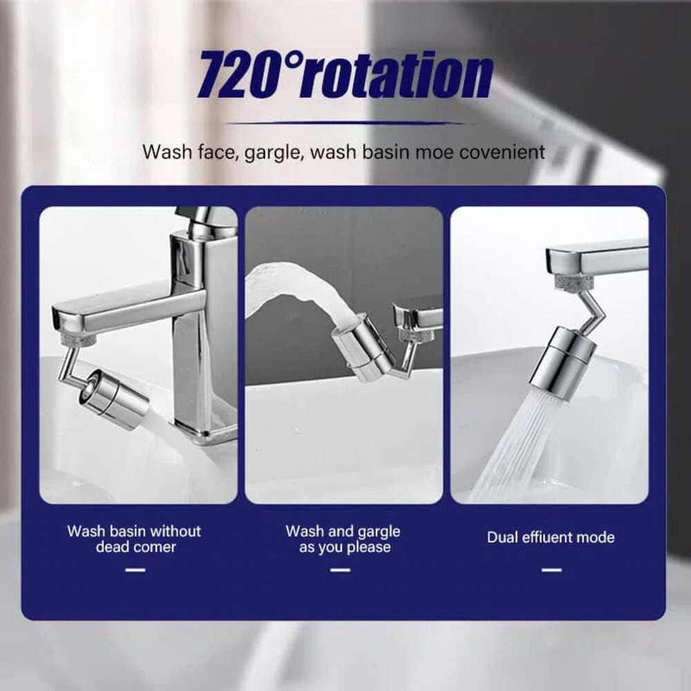 Splash-Right Universal Ball Filter Faucet: Easy & Versatile!