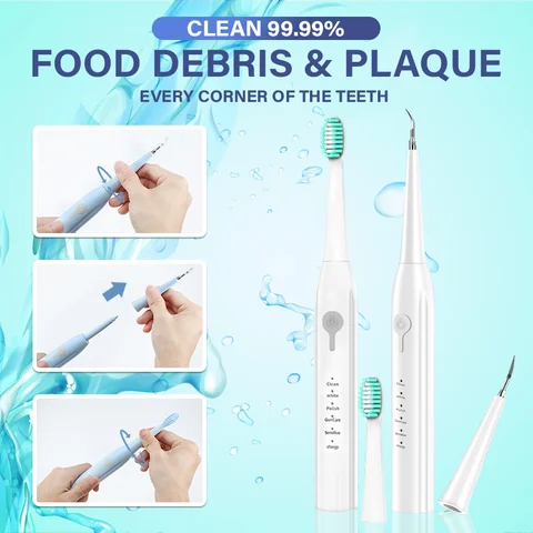 Electric Toothbrush Dental Calculus Remover Kit - Image 10