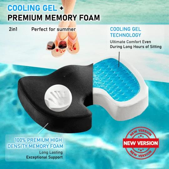 ComfyWave Memory Foam Seat Cushion - Image 2