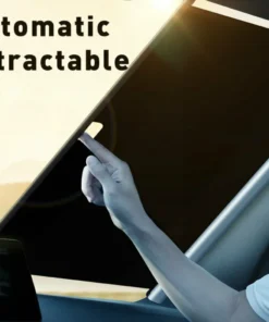 Alternative view of Windra Retractable Car Sunshade