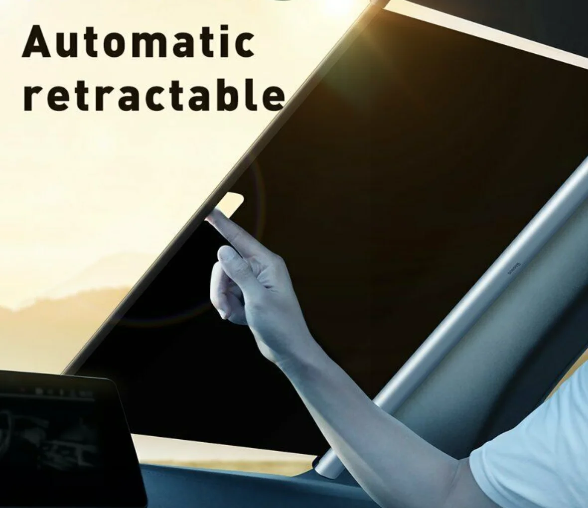 Windra Retractable Car Sunshade - Image 2