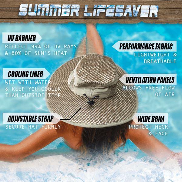 Airy Hydro-cooling Hat