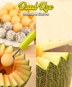 Alternative view of 2 in 1 Stainless Steel Carving Knife
