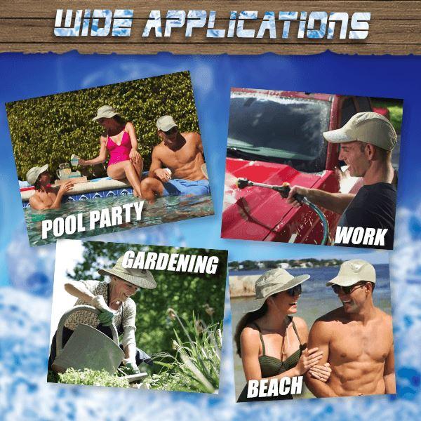 Airy Hydro-cooling Hat