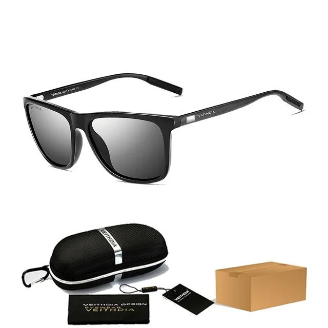2021 NEW Deluxe Carbon Fiber Solar Wind Anti-UV Polarized Sunglasses - Image 7