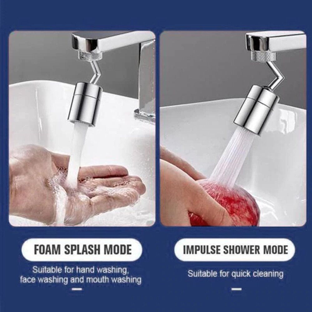 Splash-Right Universal Ball Filter Faucet: Easy & Versatile!