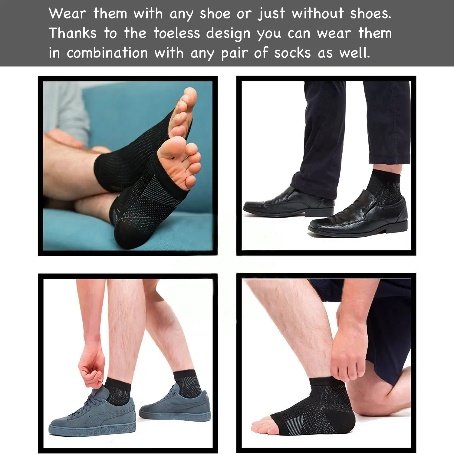 Pain Relief Foot Compression Socks - Image 6