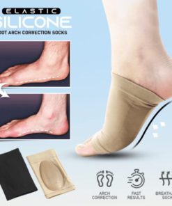 Elastic Silicone Foot Arch Correction Socks
