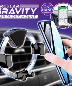 Circular Gravity Car Phone Mount