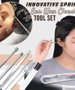 🔥Buy 2 Get 1 FREE🔥Innovative Spring EarWax Cleaner Tool Set（6 Pcs/Set）