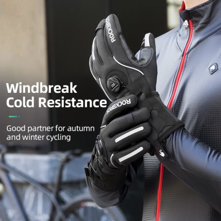 Adjustable Waterproof Cycling Gloves