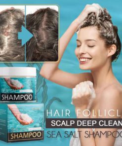 Hair Follicle Scalp Deep Clean Sea SaltShampoo