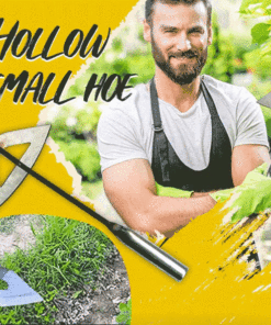 New All-Steel Hardened Hollow Hoe