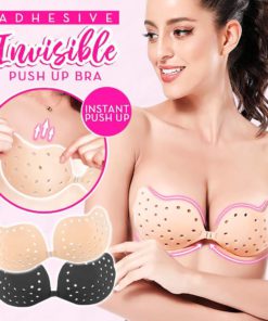 Adhesive Strapless Backless Invisible Push Up Bra