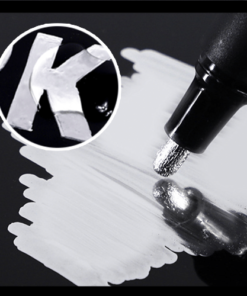 Silver Chrome Mirror Art Pen