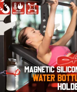 Magnetic Silicone Water Bottle Holder
