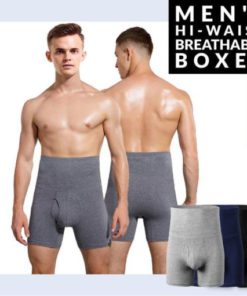Men’s Hi-Waist Breathable Boxer
