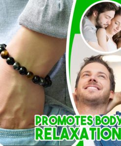 Men Triple Stone SteelHard Infrared Bracelet